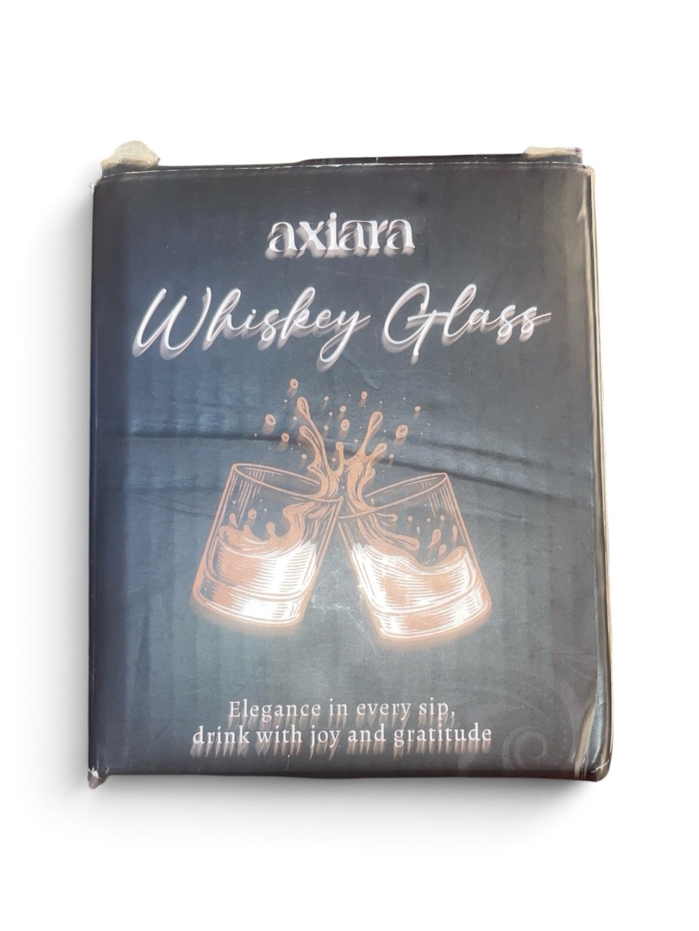 Axiara Whiskey Glass engraved new in box - Picture 4 of 6
